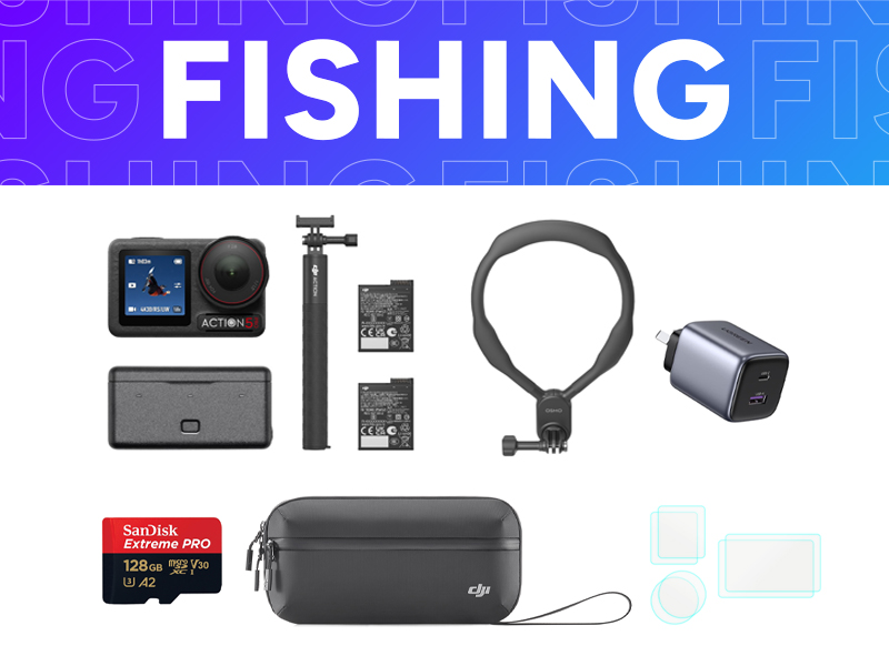 Osmo Action 5 Pro Fishing Bundle
